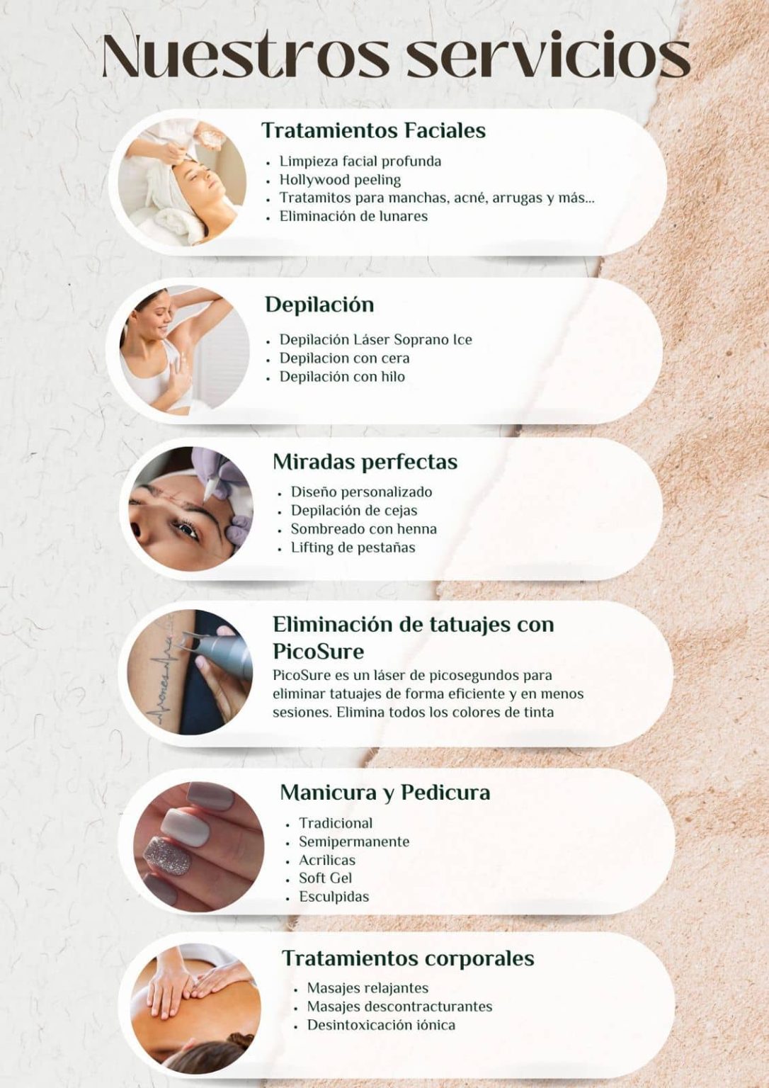 Servicios de Hasana