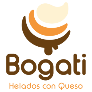 Logo Bogati - Helados con queso